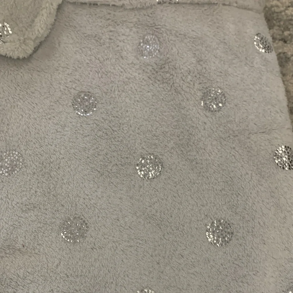 Gray Plush Robe - Picture 3 of 4